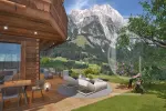Zweitwohnsitz: Luxuriöse Gartenwohnung mit privaten Pool in Ski In/Ski Out Lage von Leogang!